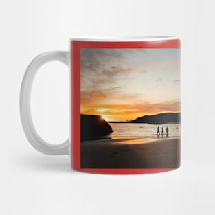 Sunrise Swimmers at Cullercoats Bay Mug